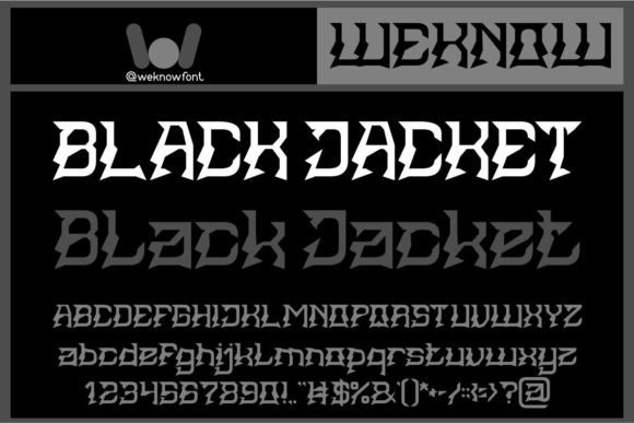 Black Jacket: A Bold Display Font for High-Impact Campaign Visuals