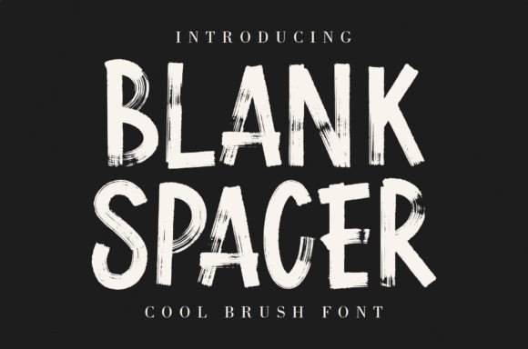 Blank Spacer Font: Authentic Branding for Small Business