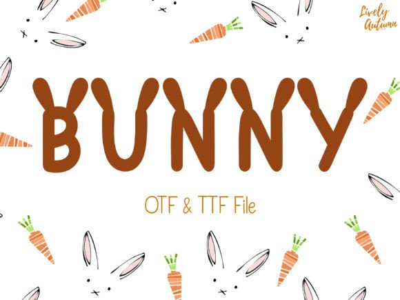 Bunny Ear Font: A Playful Display Typeface for Business Branding