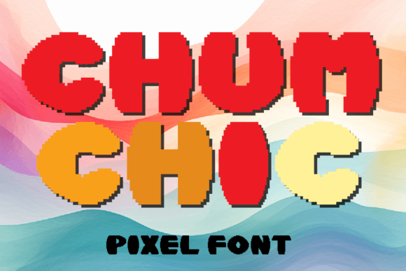 Chumchic Pixel Font: A Stylish Branding Tool for Small Businesses