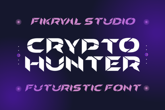 Crypto Hunter: A Bold Font for Business Branding