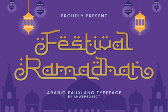 Festival Ramadhan: A Display Font for Elegant Digital Branding