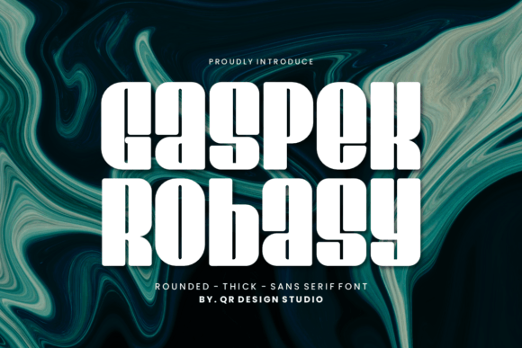Gaspek Robasy Font: A Modern Display Typeface for Branding