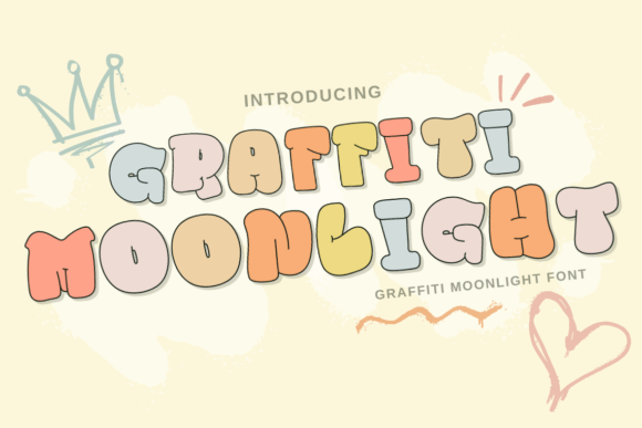 Graffiti Moonlight: A Bold Font for Branding with Personality