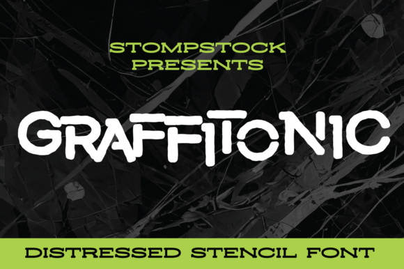 Graffitonic: A Bold Display Font for Rebellious Web Design