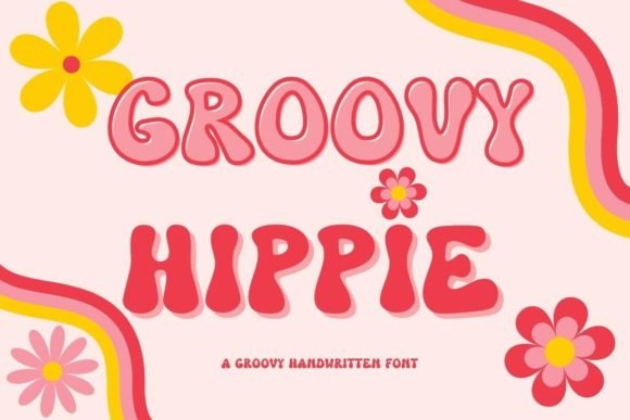Groovy Hippie: A Display Font That Adds Retro Charm to Campaign Visuals