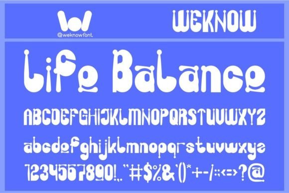 Life Balance: A Playful Display Font That Elevates Campaign Visuals