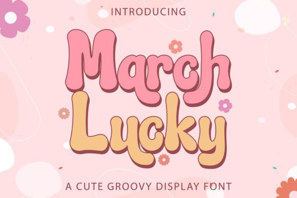 March Lucky: A Retro Display Font That Elevates Web Design