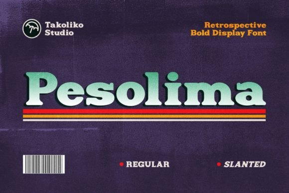 Pesolima: How a Retro Display Font Transformed My Brand’s Look