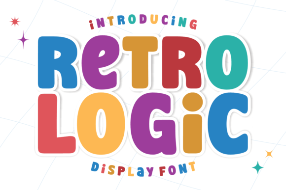 Retro Logic: A Friendly Display Font for Editorial Charm