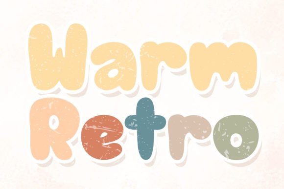 Warm Retro Font: A Designer’s Journey Through a Cozy Brand Identity