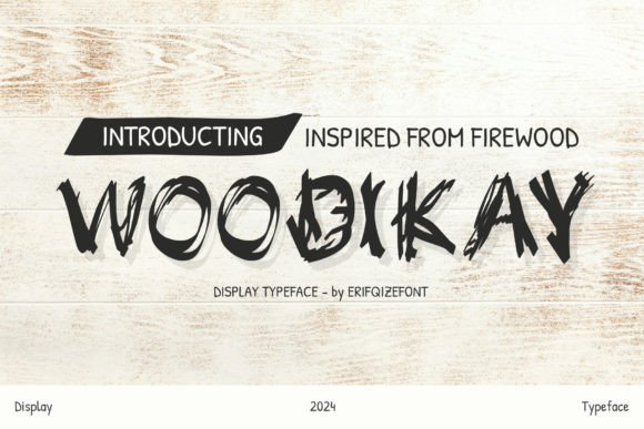 Woodikay: A Designer’s Take on This Distinctive Display Font